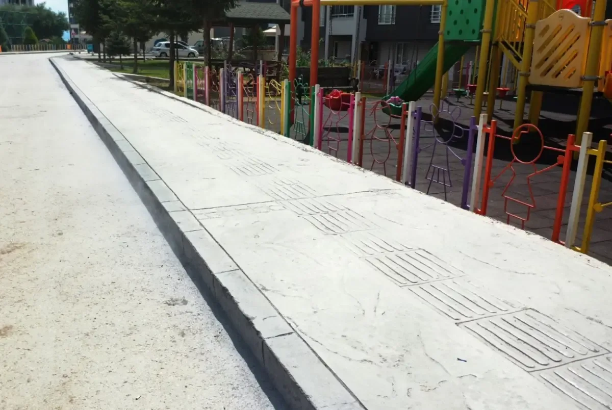 Ordu'da yayalar için modern kaldırımlar
