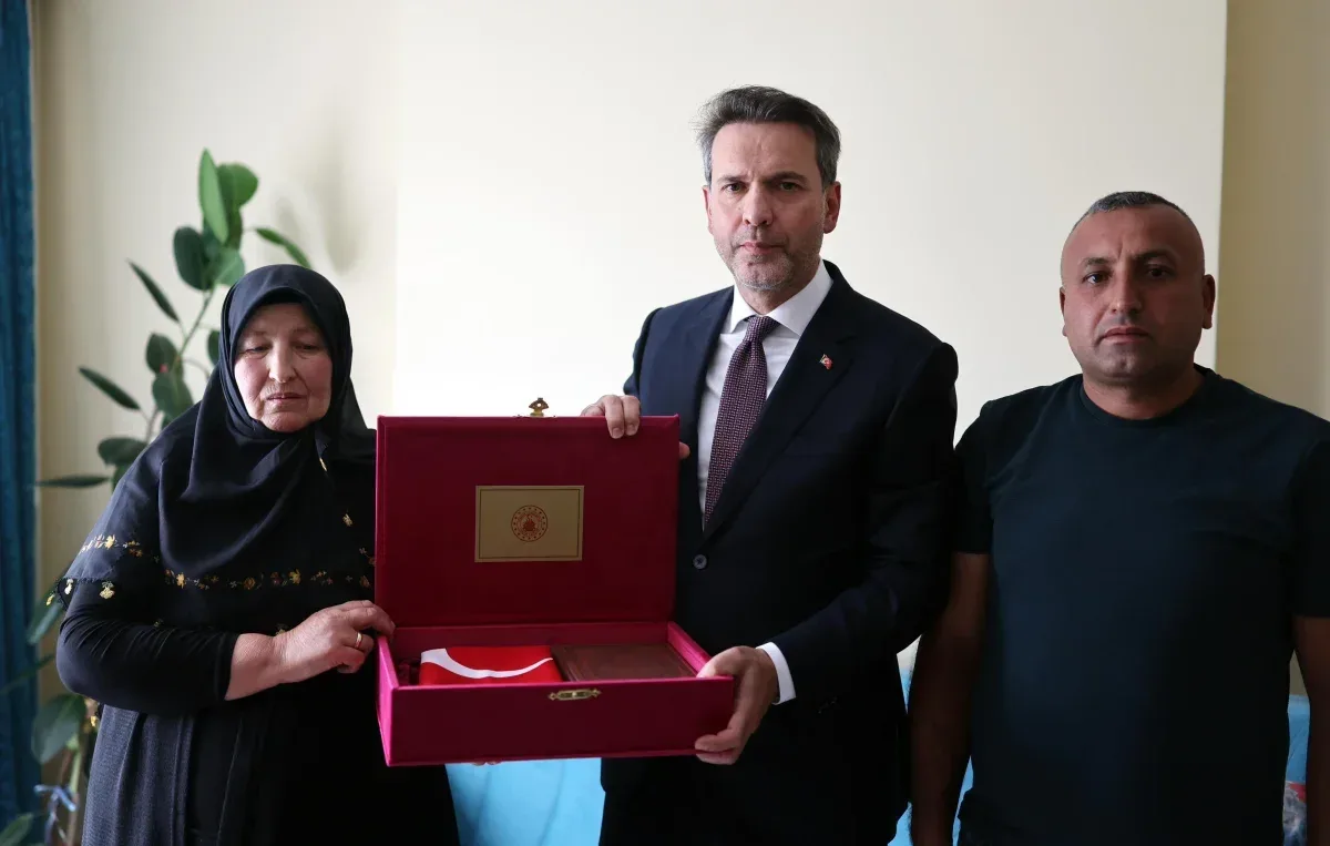 Çorum’da şehit ailelerine anlamlı ziyaret