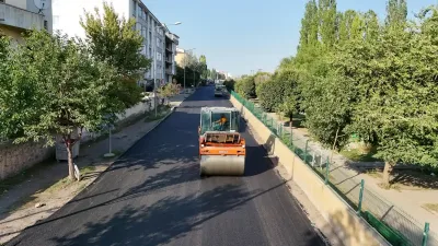 Kars’ta yol çalışmaları sürüyor