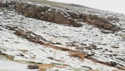 Antalya'ya mevsimin ilk karı yağdı!