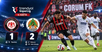 ARCA Çorum FK evinde Alanyaspor’a yenildi